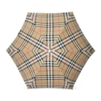 Burberry 'Check-Print Folding' Regenschirm für Damen