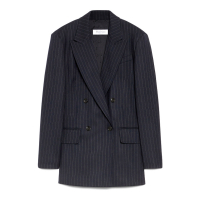 Max Mara Women's 'Double-Breasted Pinstripe' Blazer