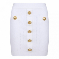 Balmain Mini Jupe 'High Waist' pour Femmes