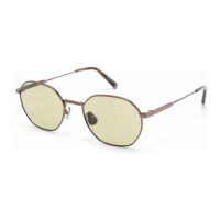 Brunello Cucinelli Lunettes de soleil 'Geometric' pour Hommes