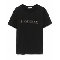 Moncler 'Crystal-Embellished' T-Shirt für Damen