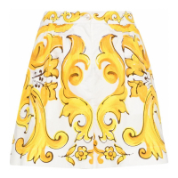 Dolce & Gabbana 'Maiolica Printed' Shorts für Damen