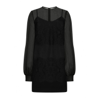 Dolce & Gabbana Women's 'Organza' Long-Sleeved Dress