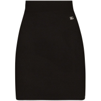 Dolce&Gabbana Women's 'Logo-Plaque' Mini Skirt