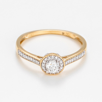 Paris Vendôme Women's 'Brillant Somptueux' Ring