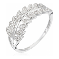 Paris Vendôme Women's 'Feuillage Lumineux' Ring