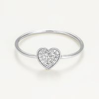 Paris Vendôme Women's 'Coeur Terndresse' Ring