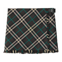 Burberry Mini Jupe 'Check-Pattern' pour Femmes