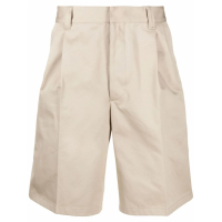 Prada Men's 'Pleated Wide-Leg' Shorts