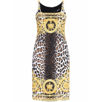 Versace Women's 'Medusa-Printed' Mini Dress