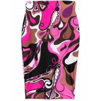 Pucci Jupe Midi 'Abstract-Print' pour Femmes