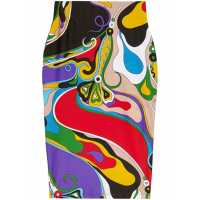 Pucci Jupe crayon 'Orchidee-Print' pour Femmes