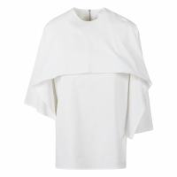 Jil Sander T-shirt 'Double-Layered Detail' pour Femmes