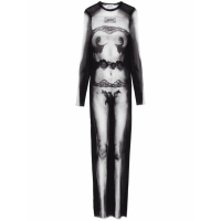 Jean Paul Gaultier Robe maxi 'Body-Print' pour Femmes