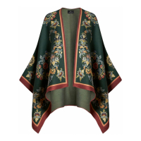 Etro Cape 'Floral-Print' pour Femmes