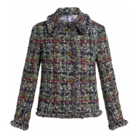 Etro Veste 'Fringed Tweed' pour Femmes