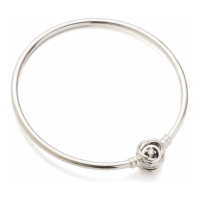 Pandora Women's 'Moments Encircled Clasp' Bangle