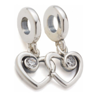 Pandora Women's 'Forever & Always Splitable Dangle' Charm