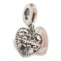 Pandora Charm 'Love Makes A Family Heart Dangle' pour Femmes