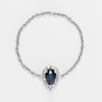 Le Diamantaire Women's 'Blue Tear' Ring