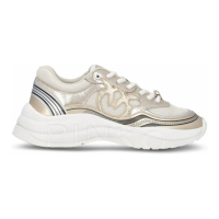 Pinko Women's 'Glammy 04 Metallic-Effect' Sneakers