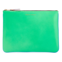 Comme Des Garçons Wallet Pochette 'Super Fluo'