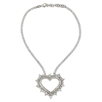 Alessandra Rich Collier 'Crystal-Embellished Choker' pour Femmes