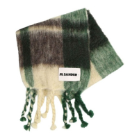 Jil Sander 'Printed' Wool Scarf