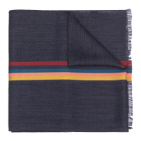 Paul Smith Men's 'Striped' Wool Scarf