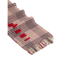 Marni Women's 'Intarsia-Knit Logo' Wool Scarf