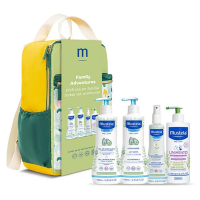 Mustela 'Family Adventures Pastel' Babypflege-Set - 5 Stücke