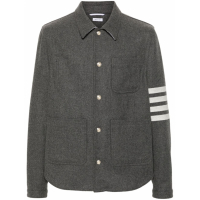 Thom Browne Veste '4-Bar Felted Utility' pour Hommes