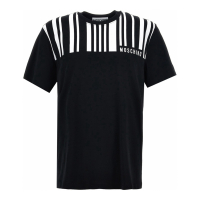 Moschino T-shirt 'Contrast Print' pour Hommes