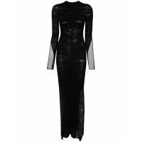 Mugler Robe maxi 'Ruched' pour Femmes