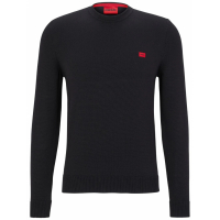 HUGO Men's 'San Cassius Logo-Patch' Sweater