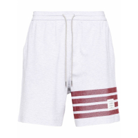 Thom Browne Short en coton '4-Bar' pour Hommes