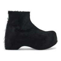 Marni Women's 'Long-Haired Chunky' Ankle Boots