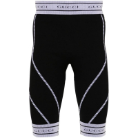 Gucci Leggings 'Logo Waistband Knee-Length' pour Hommes