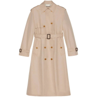 Gucci Women's 'Graphic-Print' Trench Coat