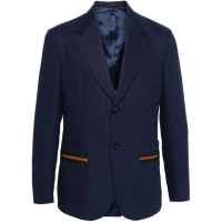 Gucci Blazer 'Web Stripe-Embellished' pour Hommes