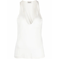 Saint Laurent Women's 'Plunging' Tank Top