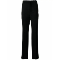 Saint Laurent Men's 'Pressed-Crease Pleated' Trousers