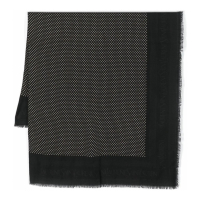 Saint Laurent Women's 'Polka-Dot Jacquard' Wool Scarf