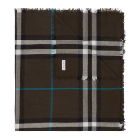 Burberry Écharpe en laine 'Check' pour Hommes