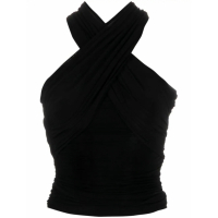 Saint Laurent Women's 'Ruched' Sleeveless Top