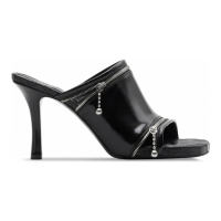 Burberry Women's 'Peep' High Heel Mules