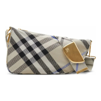 Burberry Women's 'Medium Shield Checkered' Shoulder Bag