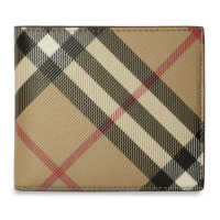 Burberry Portefeuille 'Vintage Check-Pattern Bi-Fold' pour Hommes