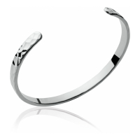 L'Atelier Précieux Women's 'Hammered' Bangle