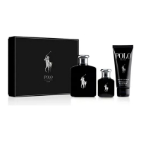 Ralph Lauren 'Polo Black' Parfüm Set - 3 Stücke